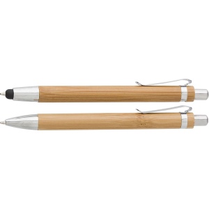 Parure de stylo bille et porte-mine en bambou Darlene 5