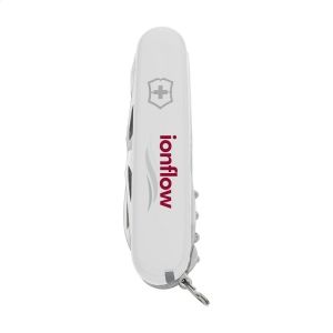 Couteau Suisse original de la marque Victorinox ligne Officiers avec poignée ABS, plaques intermédiaires en aluminium dur anodisé et des outils en acier recyclé à 100% 11