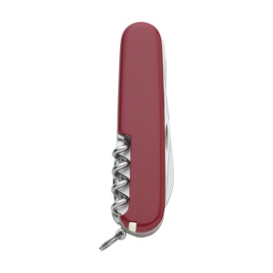 Couteau Suisse original de la marque Victorinox ligne Officiers avec poignée ABS, plaques intermédiaires en aluminium dur anodisé et des outils en acier recyclé à 100% 13