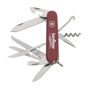 Couteau Suisse original de la marque Victorinox ligne Officiers avec poignée ABS, plaques intermédiaires en aluminium dur anodisé et des outils en acier recyclé à 100% 3