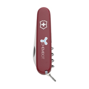 Couteau Suisse original de la marque Victorinox ligne Officiers avec poignée ABS, plaques intermédiaires en aluminium dur anodisé et des outils en acier recyclé à 100% 3