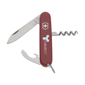 Couteau Suisse original de la marque Victorinox ligne Officiers avec poignée ABS, plaques intermédiaires en aluminium dur anodisé et des outils en acier recyclé à 100% 2