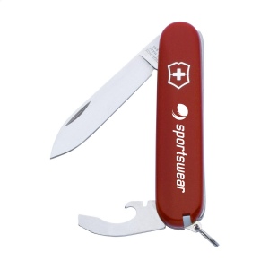 Couteau Suisse original de la marque Victorinox ligne Officiers avec poignée ABS, plaques intermédiaires en aluminium dur anodisé et des outils en acier recyclé à 100%