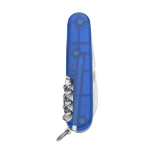 Couteau Suisse original de la marque Victorinox ligne Officiers avec poignée ABS, plaques intermédiaires en aluminium dur anodisé et des outils en acier recyclé à 100% 16