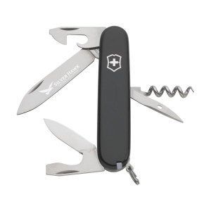 Couteau Suisse original de la marque Victorinox ligne Officiers avec poignée ABS, plaques intermédiaires en aluminium dur anodisé et des outils en acier recyclé à 100% 20
