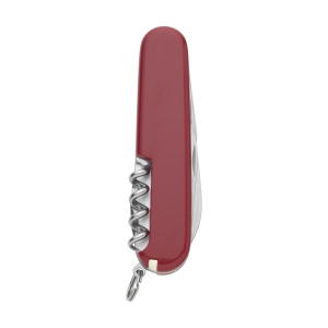 Couteau Suisse original de la marque Victorinox ligne Officiers avec poignée ABS, plaques intermédiaires en aluminium dur anodisé et des outils en acier recyclé à 100% 12