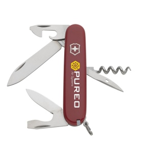 Couteau Suisse original de la marque Victorinox ligne Officiers avec poignée ABS, plaques intermédiaires en aluminium dur anodisé et des outils en acier recyclé à 100% 2
