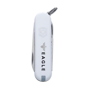 Couteau Suisse original de la marque Victorinox ligne Officiers avec poignée ABS, plaques intermédiaires en aluminium dur anodisé et des outils en acier recyclé à 100% 9