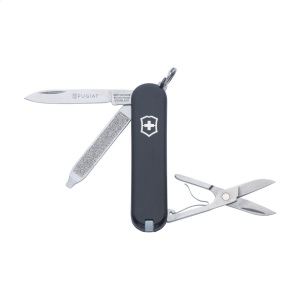 Couteau Suisse original de la marque Victorinox ligne Officiers avec poignée ABS, plaques intermédiaires en aluminium dur anodisé et des outils en acier recyclé à 100% 14