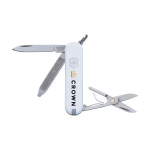 Couteau Suisse original de la marque Victorinox ligne Officiers avec poignée ABS, plaques intermédiaires en aluminium dur anodisé et des outils en acier recyclé à 100% 5