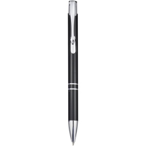 Stylo bille rétractable en aluminium Moneta (encre bleue) 12