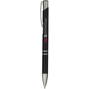 Stylo bille rétractable en aluminium Moneta (encre bleue) 22