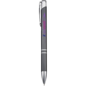 Stylo bille rétractable en aluminium Moneta (encre bleue) 23
