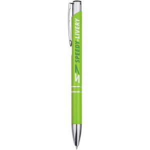 Stylo bille rétractable en aluminium Moneta (encre bleue) 24