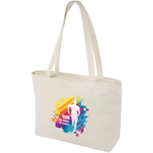 Sac shopping zippé coton 320 g/m² Ningbo 15L 5