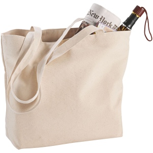 Sac shopping zippé coton 320 g/m² Ningbo 15L 8