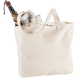 Sac shopping zippé coton 320 g/m² Ningbo 15L 9