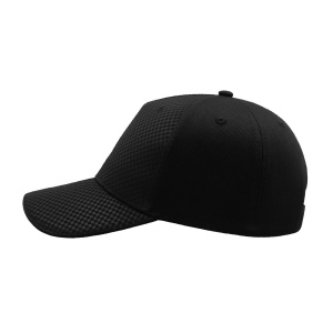 Casquette 5 pans effet nid d'abeille 15