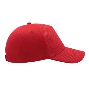 Casquette 5 pans effet nid d'abeille 12