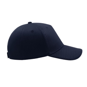 Casquette 5 pans effet nid d'abeille 13