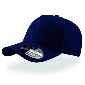 Casquette 5 pans effet nid d'abeille 5