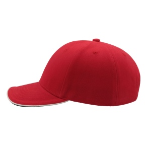 Casquette 6 pans contrastée 18