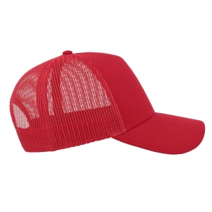 Casquette 5 pans style trucker en coton 27