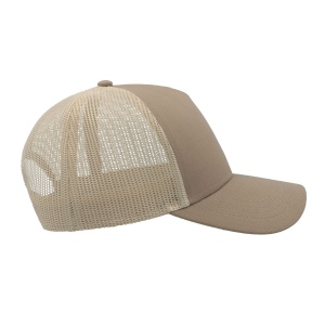 Casquette 5 pans style trucker en coton 28