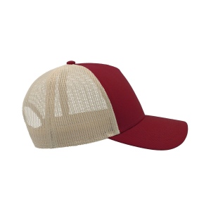 Casquette 5 pans style trucker en coton 32
