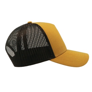 Casquette 5 pans style trucker en coton 35