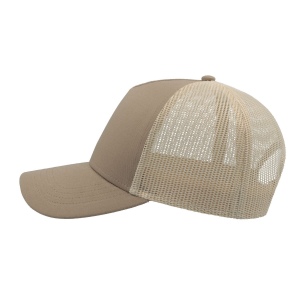 Casquette 5 pans style trucker en coton 40