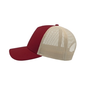 Casquette 5 pans style trucker en coton 44