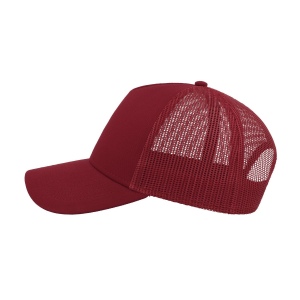 Casquette 5 pans style trucker en coton 45