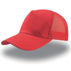 Casquette 5 pans style trucker en coton 4
