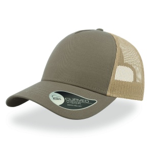 Casquette 5 pans style trucker en coton 5