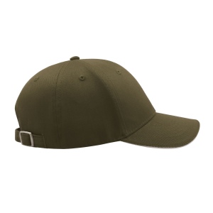 Casquette 6 pans visière sandwich 25