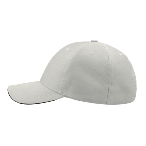 Casquette 6 pans visière sandwich 27