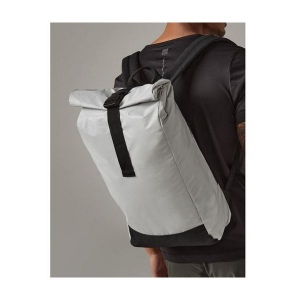 Sac à dos réfléchissant avec fermeture enroulable