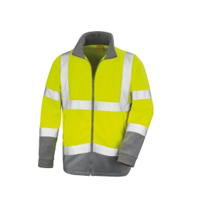 Veste micropolaire haute visibilité 3