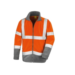 Veste micropolaire haute visibilité 2
