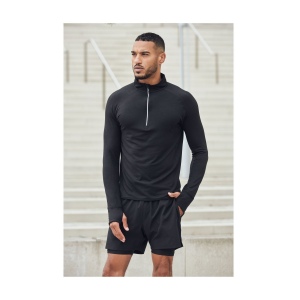 1/4 zip tee-shirt sport