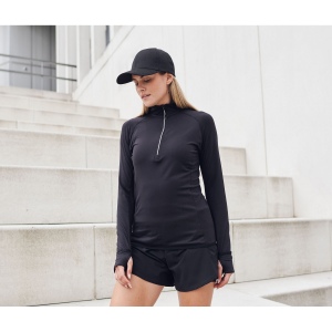1/4 zip tee-shirt sport