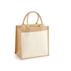 Sac shopping en toile de jute 2