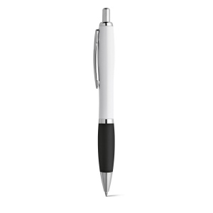 MOVE. Stylo à bille en ABS blanc avec clip en métal 3
