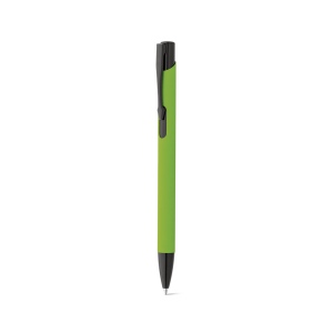 POPPINS. Stylo en aluminium avec finition en caoutchouc 18
