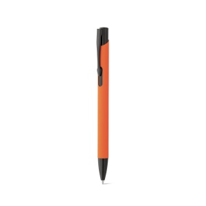 POPPINS. Stylo en aluminium avec finition en caoutchouc 22