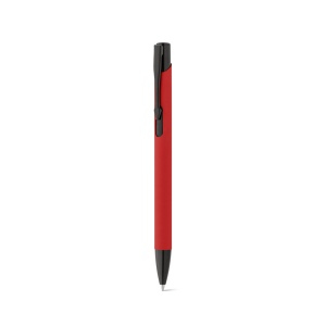 POPPINS. Stylo en aluminium avec finition en caoutchouc 12