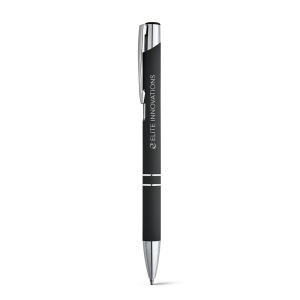 BETA SOFT. Stylo en aluminium avec finition en caoutchouc 12