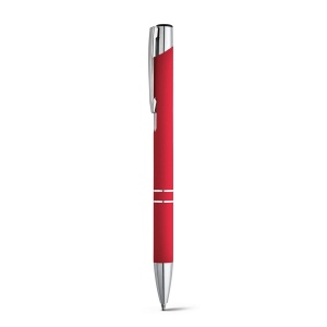 BETA SOFT. Stylo en aluminium avec finition en caoutchouc 4