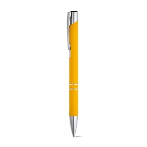 BETA SOFT. Stylo en aluminium avec finition en caoutchouc 6